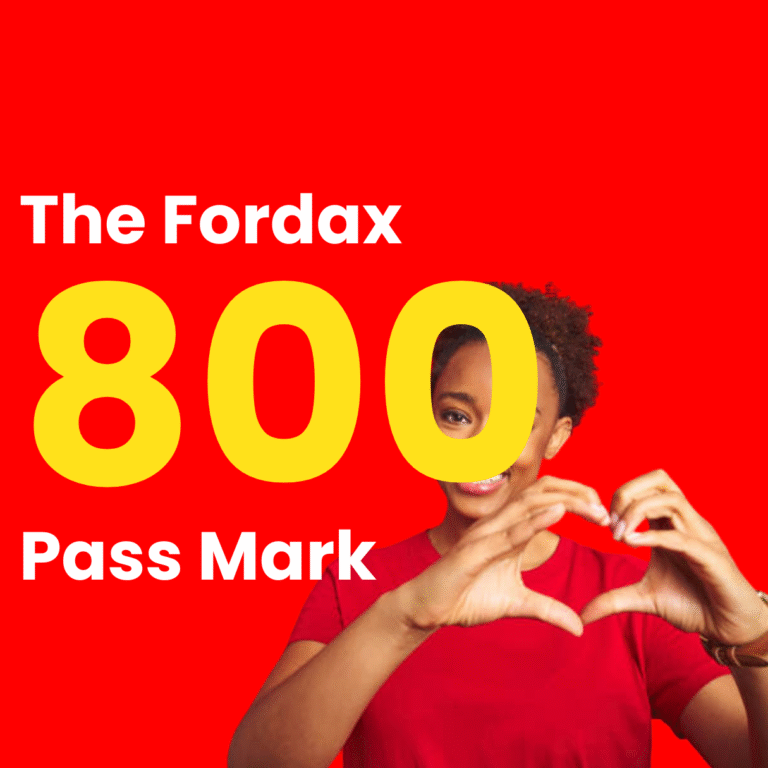The Fordax 800 Pass Mark (And Why It’s a Good Thing)